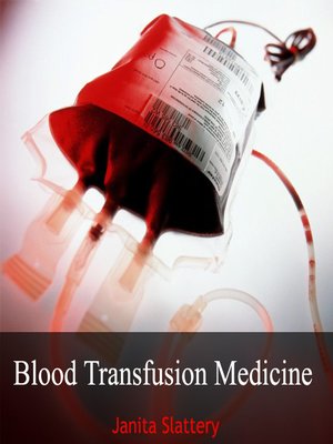 cover image of Blood Transfusion Medicine